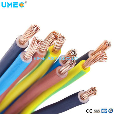 450/750v IEC 60227 01 표준 1x4mm2-7/0.84mm PVC 두께 0.8mm 전기 전선