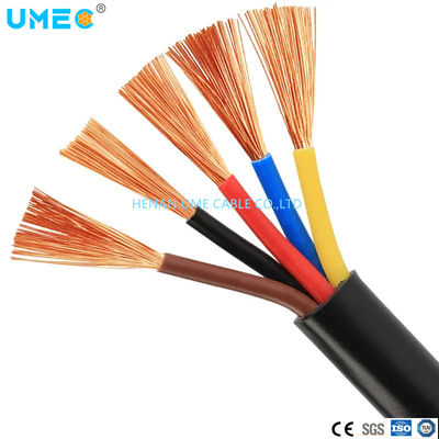 300/500v 0.5mm2-10mm2 RVV 유연 전선PVC 단열 PVC 껍질 다핵 전선