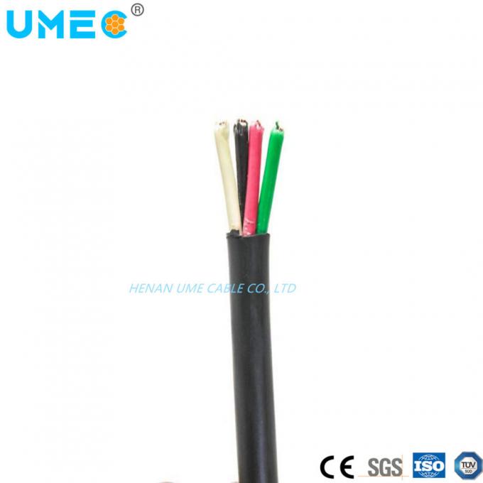 Multi-Core Round Flexible Cable PVC+Nylon Jacket Cable 2*20 AWG— 4*6 AWG Tsj Cable Wire