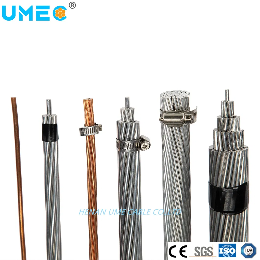 Primary and Secondary Distribution Cable Hare/Dog 100mmÃâò Aluminum Conductor Steel Reinforced